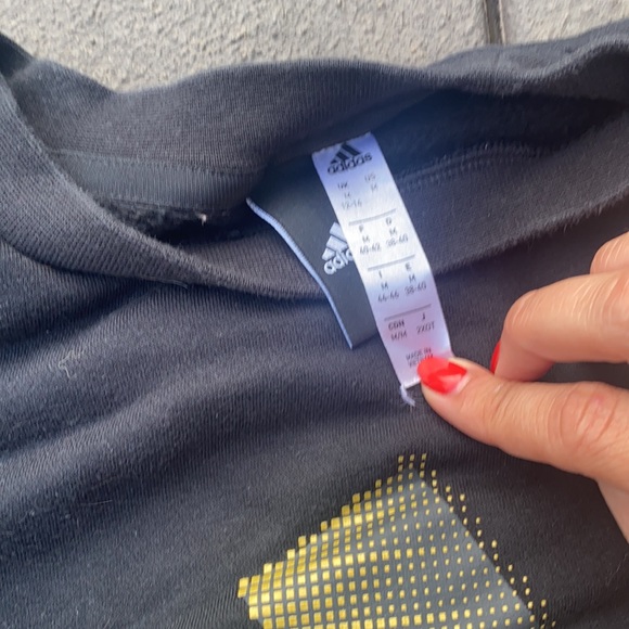 Black Adidas Crewneck - Picture 2 of 2